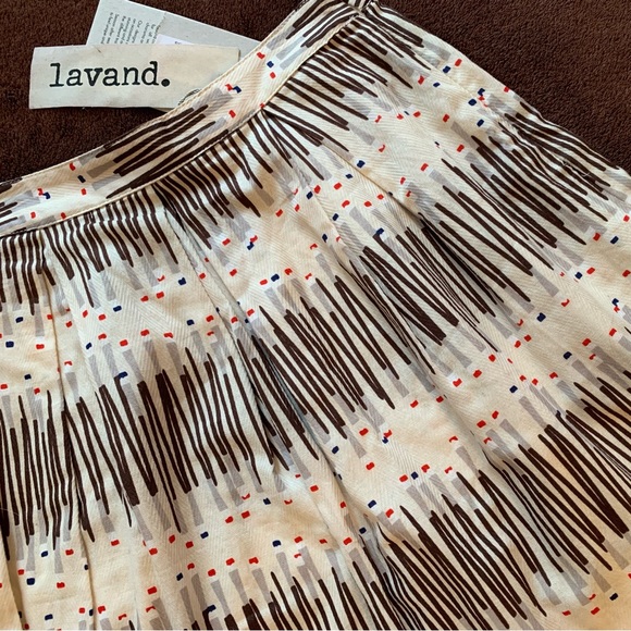 lavand. Natural Match Print Skirt . NWT xs - Picture 2 of 4